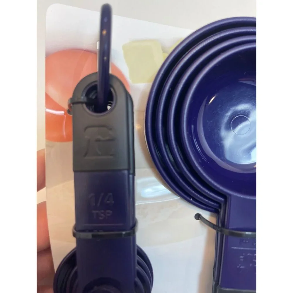 KitchenAid Purple11pc.Turner Measuring‎ Cups &Spoons Ice Cream Scoop Set NWT!